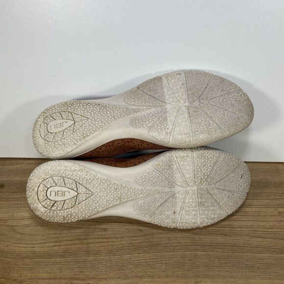 JBU Women 9.5 Emma Comfortable Casual Slip-On Ballet Flat Brown JBU by Jambu - Picture 6 of 11